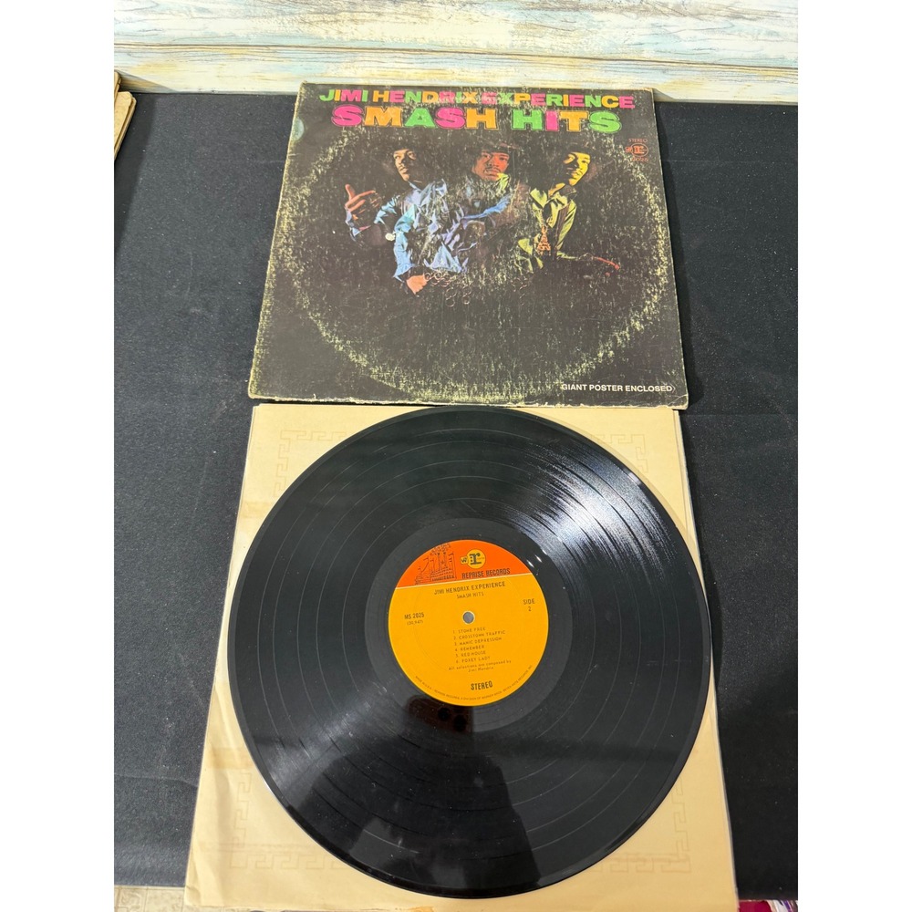Jimi Hendrix Experience Smash Hits 12" Vinyl LP Reprise MS 2025 Good Rock 1969‎